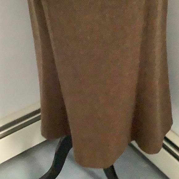 lRL brown tweed aline wool skirt - Picture 2 of 3